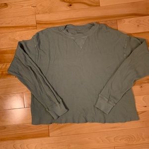 Brandy Melville waffle long sleeve shirt